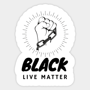 Black lives matter ✪ Sticker